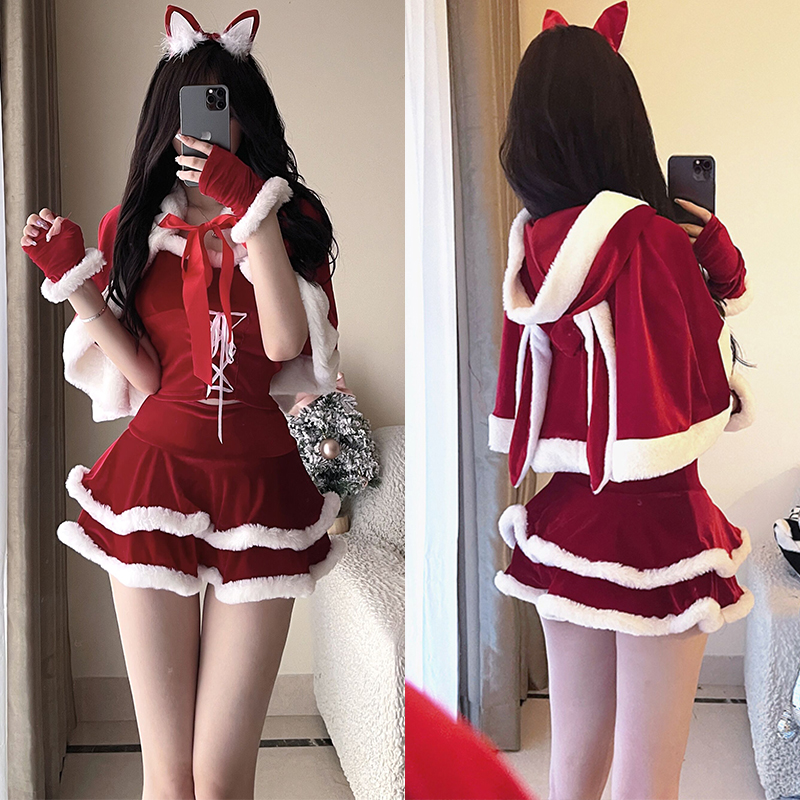 圣诞节服装女cosplay兔女郎制服