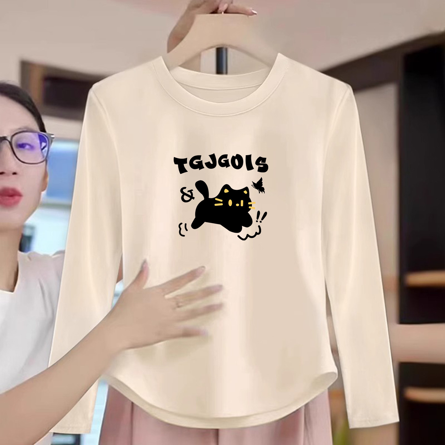 【赠运费险】女童纯棉打底衫内搭图片