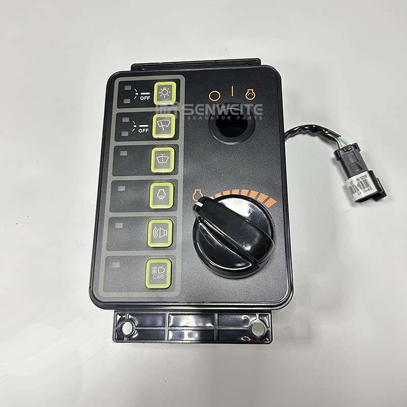 挖掘机配件 R225-7大灯雨刮油门开关旋钮控制器总成21N8-20504