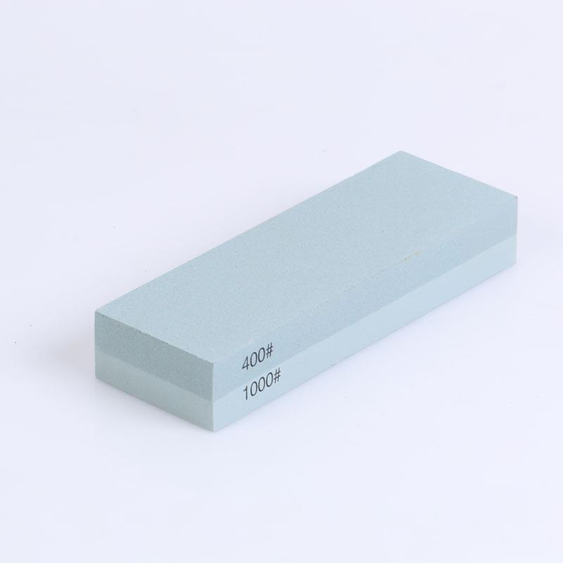 直销新款供应400/1000#绿碳化硅双面油石磨刀石商家用油石砥石磨