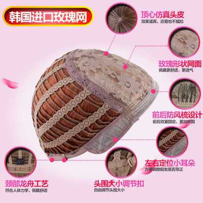 新款直销自杀小队小丑女Harleen Quinzel哈莉·奎茵渐变COS假发双