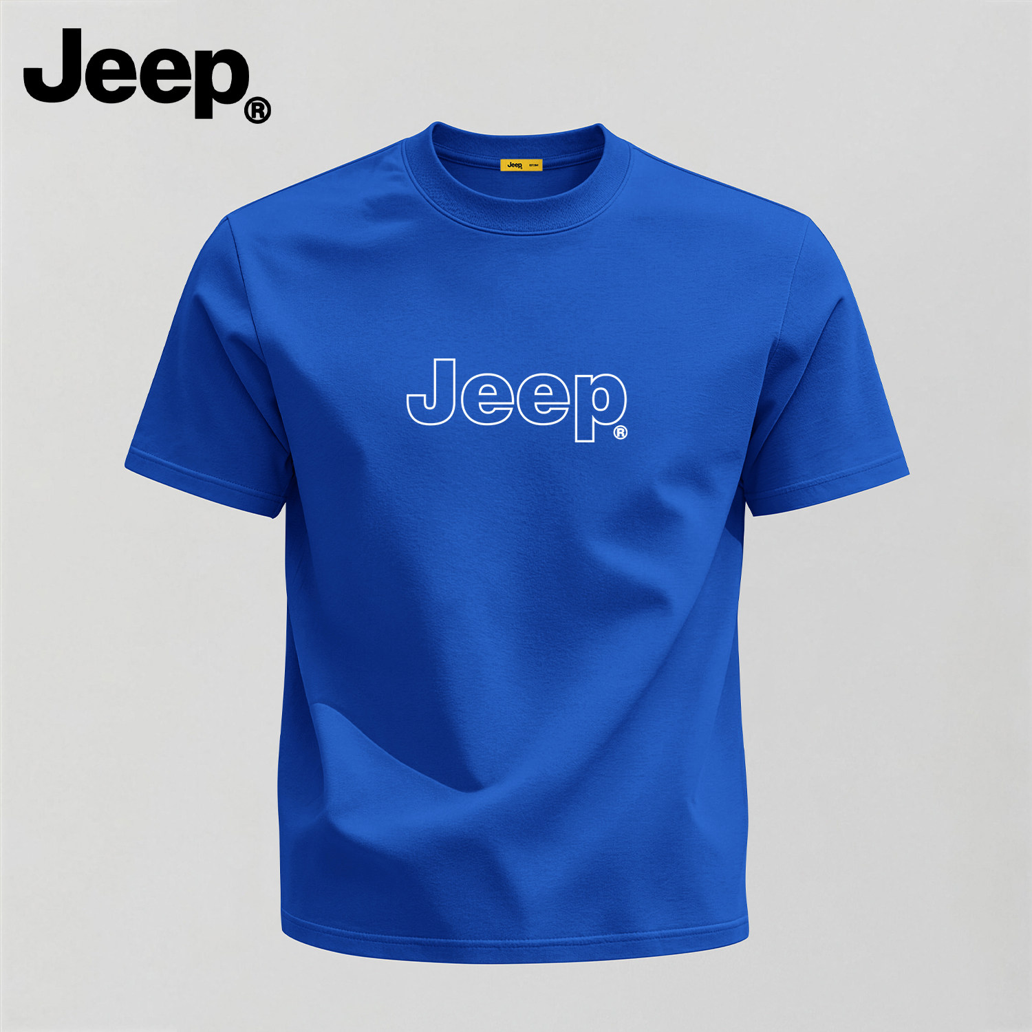 Jeep吉普纯棉短袖美式男T恤图片
