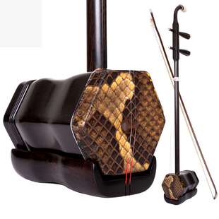 江音二胡黑檀木二胡6726民族拉弦乐器乐器胡琴送二胡琴配件