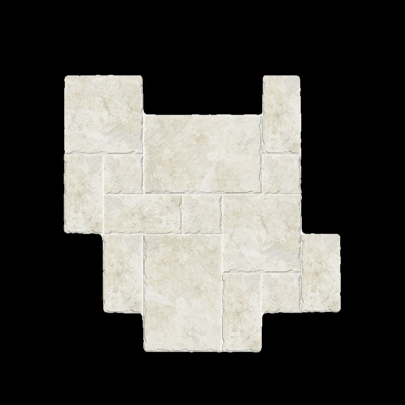 法式莱姆石仿古砖别墅厨房防滑地砖民宿咖啡店子母砖阳台客厅瓷砖