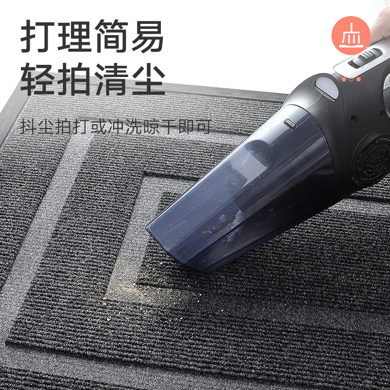 入户门口地垫豪宅酒店门外地毯高级家用耐脏防滑门垫玄关进门脚垫