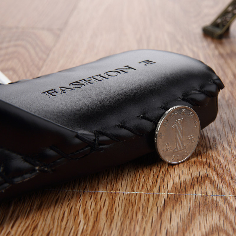 2020新款男士居家皮拖鞋夏耐磨防滑地板静音软底手工室内凉鞋