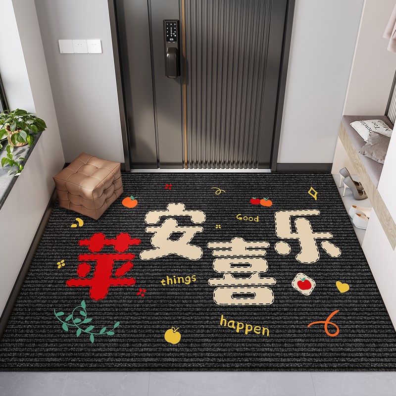 入户门地垫2025新款家用高级感玄关门口垫耐脏加厚防滑进门脚垫子
