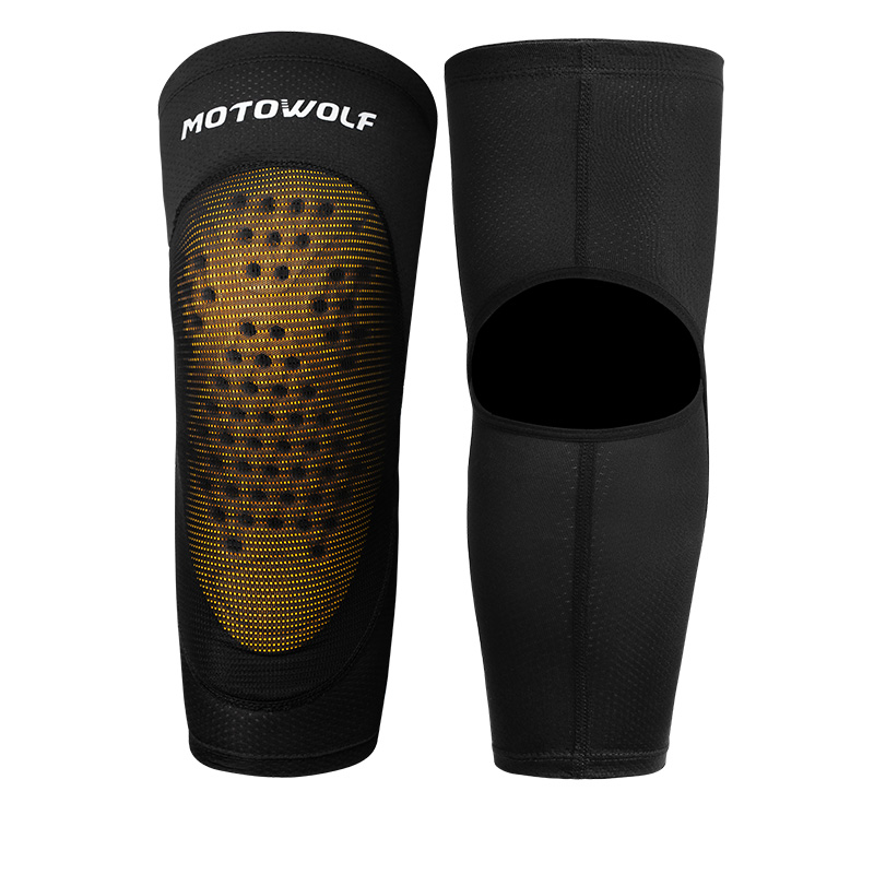 摩多狼摩托车冰袖套夏季防晒护膝骑行防摔透气护具防滑高弹套袖男