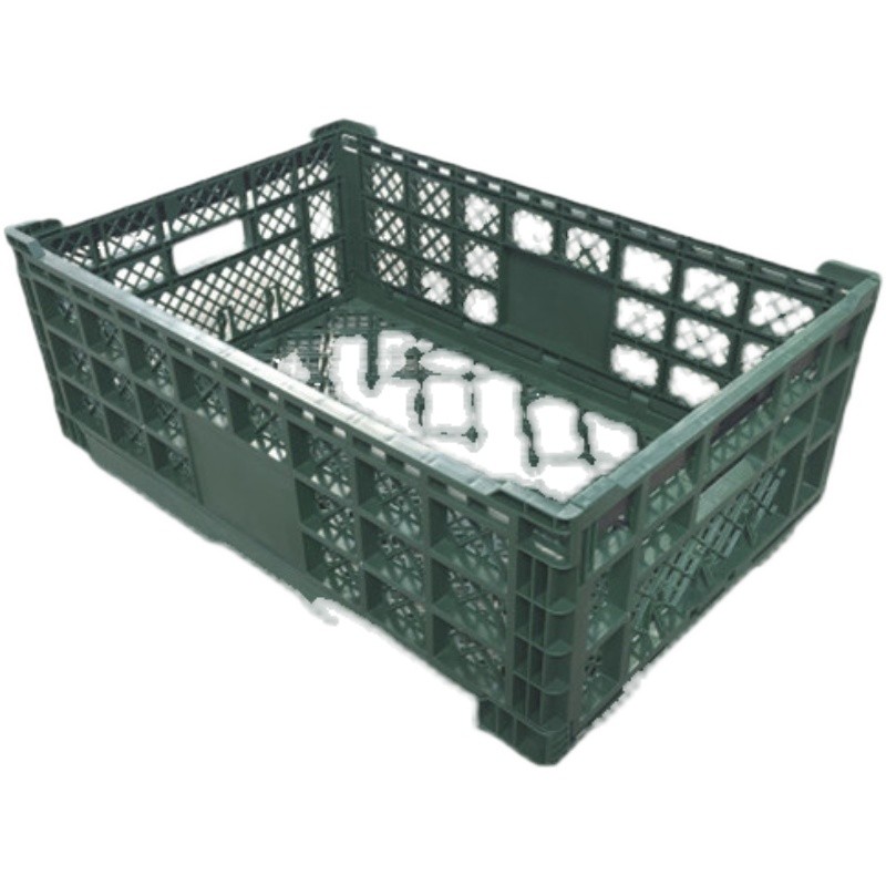 塑料折叠筐水果筐蔬菜筐折叠 超市水果店展示架货架周转箱框定做