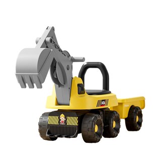 挖掘机儿童可坐可骑滑女男孩超大号挖土机宝宝溜溜车玩具车
