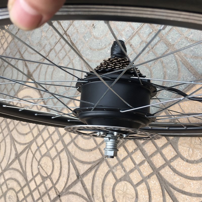 1416202426寸自行车改装电动车马达h04变速电机山地助力折叠配件