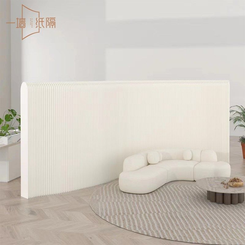 屏风隔断矮款客厅遮挡办公室挡板简约网红移动发光软纸可折叠屏风,商业/办公家具,办公屏风/隔断,淘宝优惠券,粉丝福利购,淘宝优惠卷