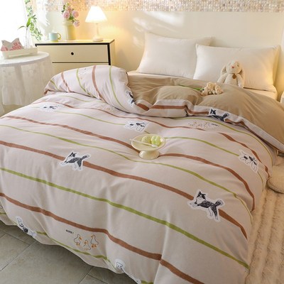 定制尺寸被套单件全棉160x210x230订做加厚磨毛230x 250cm