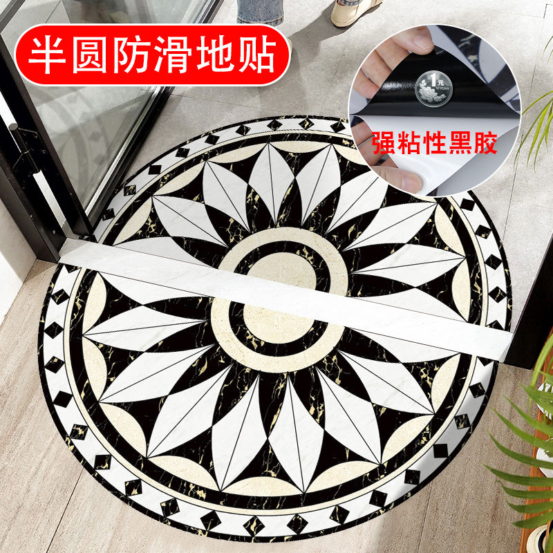 瓷砖地垫贴d纸进门口入户地面装饰门槛地贴地板贴防滑耐磨拼花自