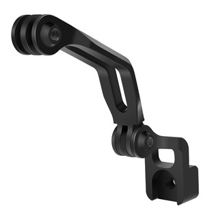 迈极炫自行车支架前叉灯架GoPro相机前叉灯 小布折叠车前灯固定架