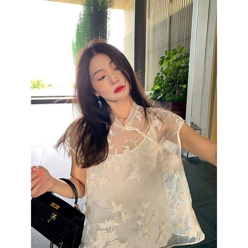 落落狷介国风出游穿搭套装夏装搭配一整套时尚新中式小个子套装裙