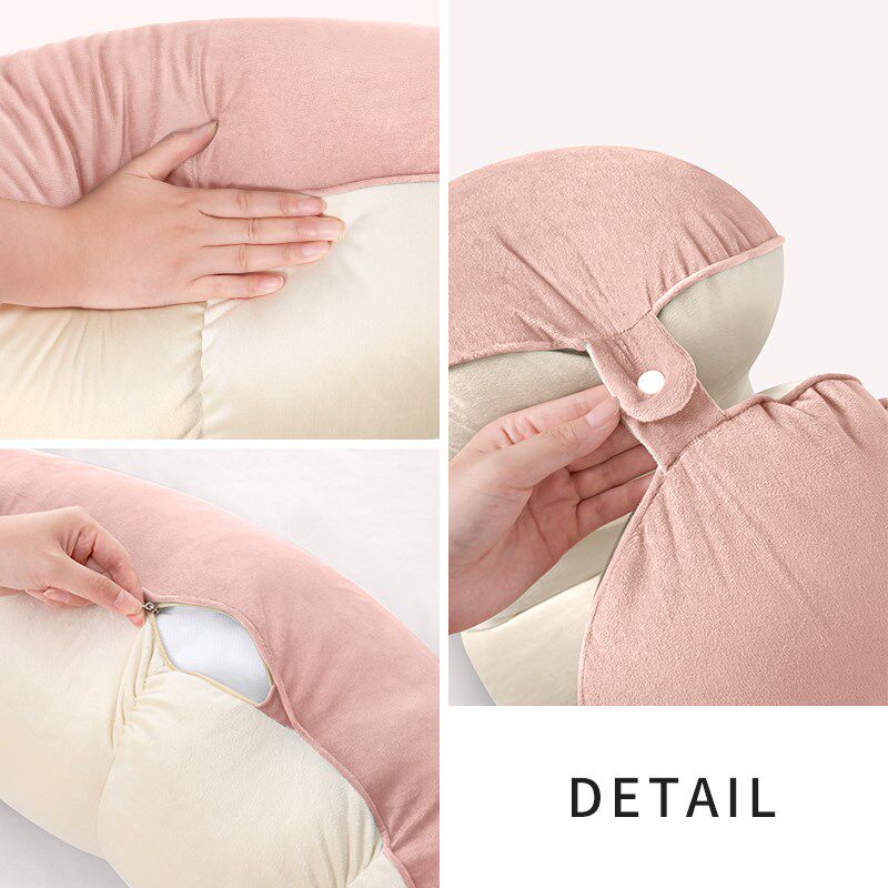 女生抱枕侧睡夹腿睡觉神器成人可拆洗专用孕妇毛绒长条枕头男生款