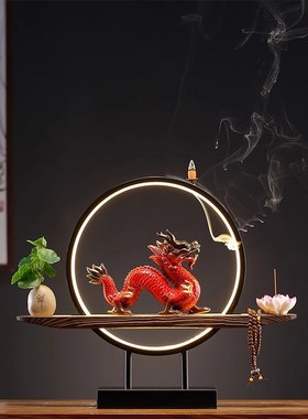 威弗列德生肖龙摆件招财镇宅开业乔迁礼品办公室家居青龙装饰摆设