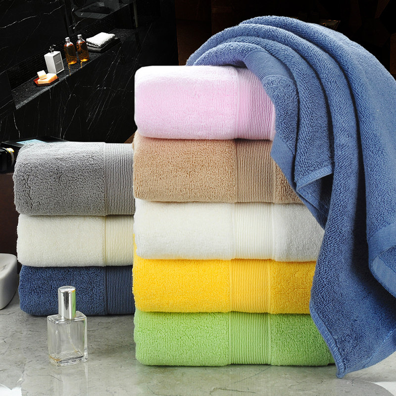 毛巾浴巾纯棉加厚吸水洗脸洗澡男女家用美容院大毛巾包邮