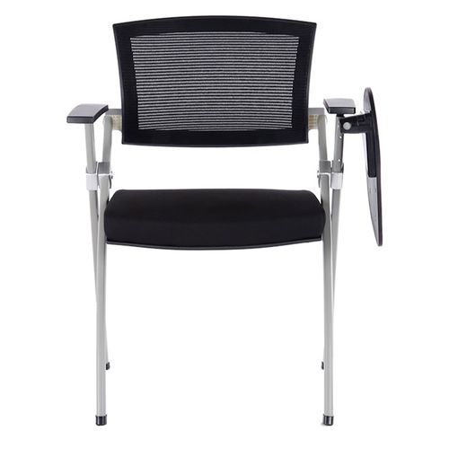 训椅带写字板折叠椅会议椅学生礼堂椅洽谈职员电脑椅子新闻椅子