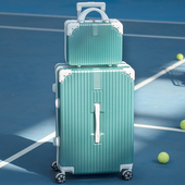 小清新子母箱行李箱万向轮女超y大容量32M寸拉杆箱旅行潮韩版 密码