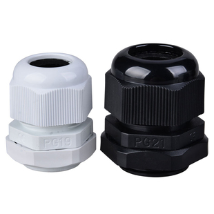 M36 M18 1.5公制螺纹M型接头 M16 尼龙塑料葛兰头电缆防水接头M12