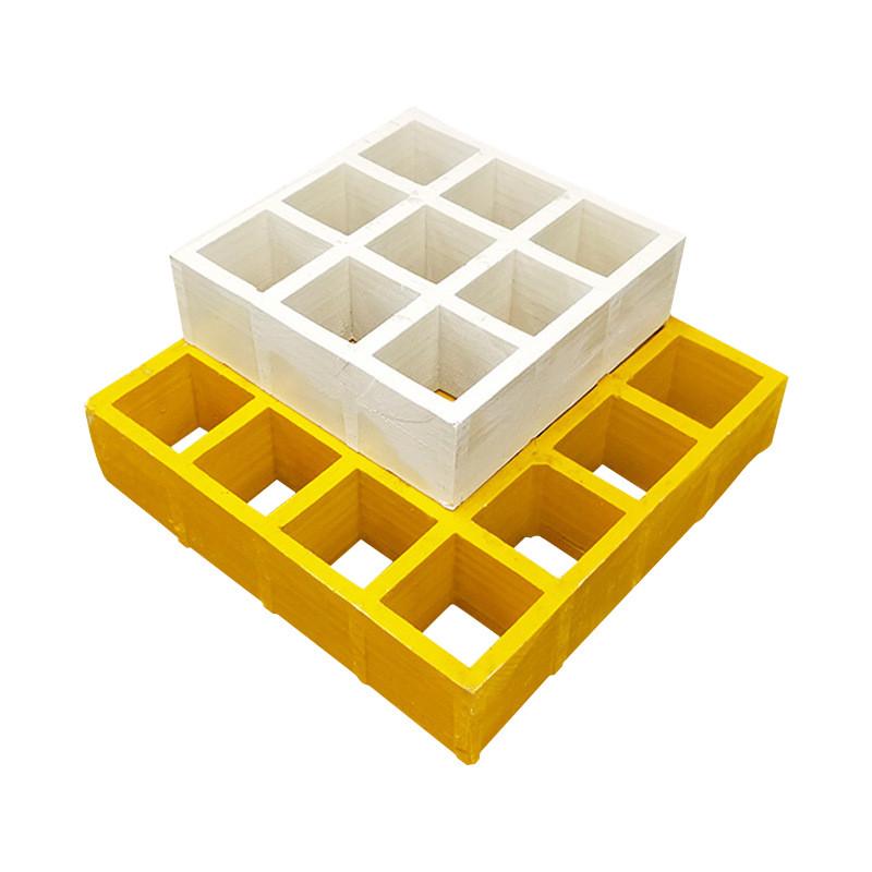 玻璃钢网格板排水沟养殖场网格栅板 玻璃钢格栅盖板洗车房地垫