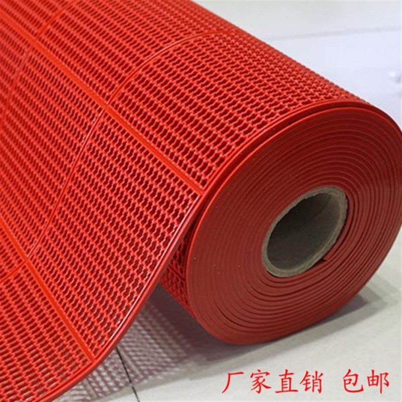 游泳池防滑垫橡胶地垫耐用洗手间饭常防摔塑料垫铺满卷材剪裁