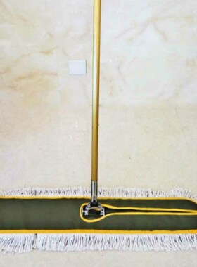 平板拖把大号尘推排拖棉线大长拖把宽地拖大码拖布尘推头406090cm