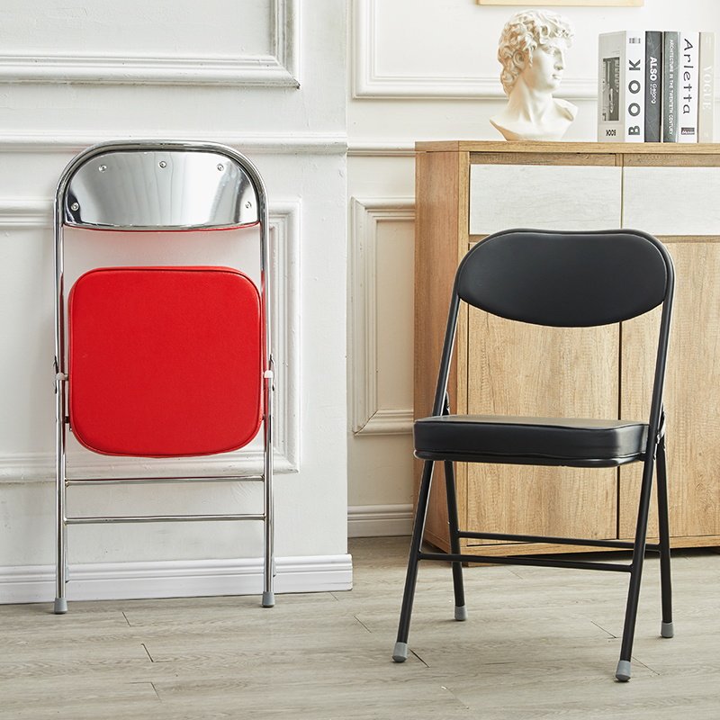 加厚折叠椅子便携凳子靠背椅家用办公椅会议椅电脑椅培训椅子餐椅,住宅家具,折叠椅/躺椅,淘宝优惠券,粉丝福利购,淘宝优惠卷