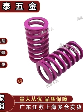 紫色矩形模具弹簧SWC6/8/10/12/14/16/18/20/22/25/27/30