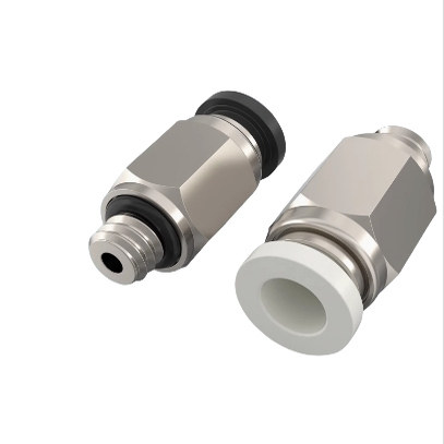 快拧接头304不锈钢PC3/PC4/PC6-M3/M4/M5/M6气管软管迷你直通