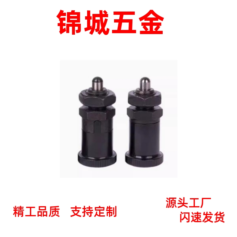 短螺纹部型　铝金旋钮 ZAY41/ZAY42旋钮柱塞PXRAN/PXRKN12 16