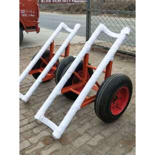 运杆车电力施工水泥杆运输车电杆炮车10米12米15米单加固拖车