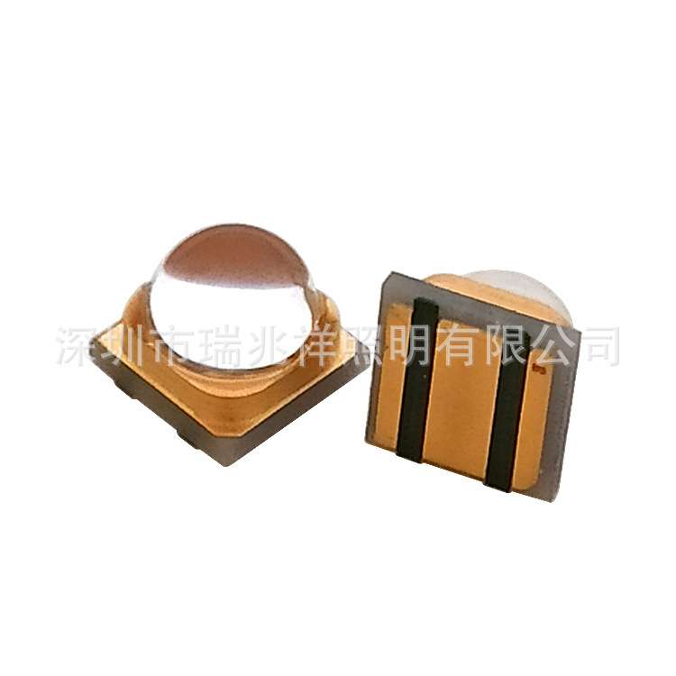 led3w深紫外线UV254nm265nm280nm295nm315nm石英30度透镜贴片灯