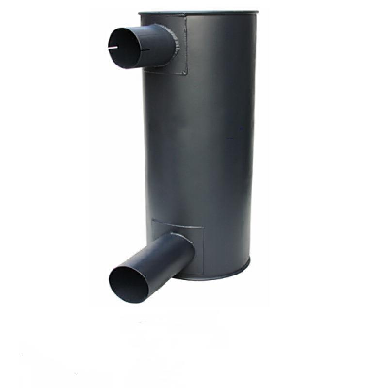 PC400-6挖掘机消声器 直径340 高度810 进气口115 出气口115