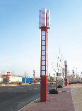 厂家生产LED户外方形太阳能景观灯柱3米3.5米4米庭院灯