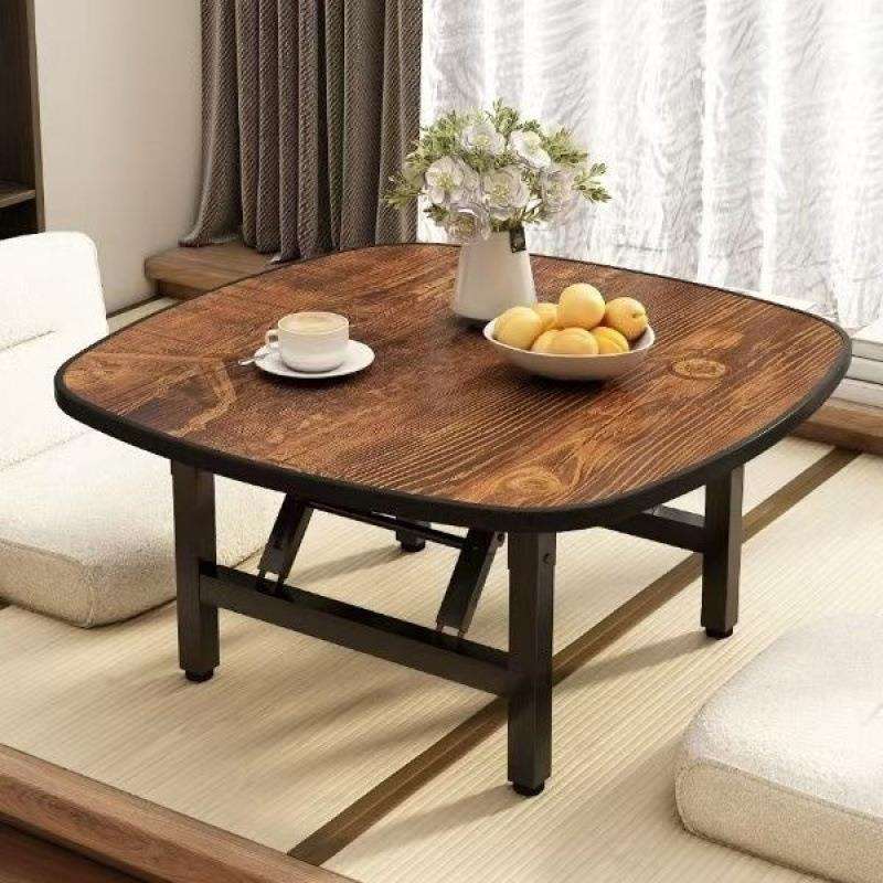 可折叠炕桌家用吃饭土炕小桌子床上书桌榻榻米餐桌家用飘窗矮桌子