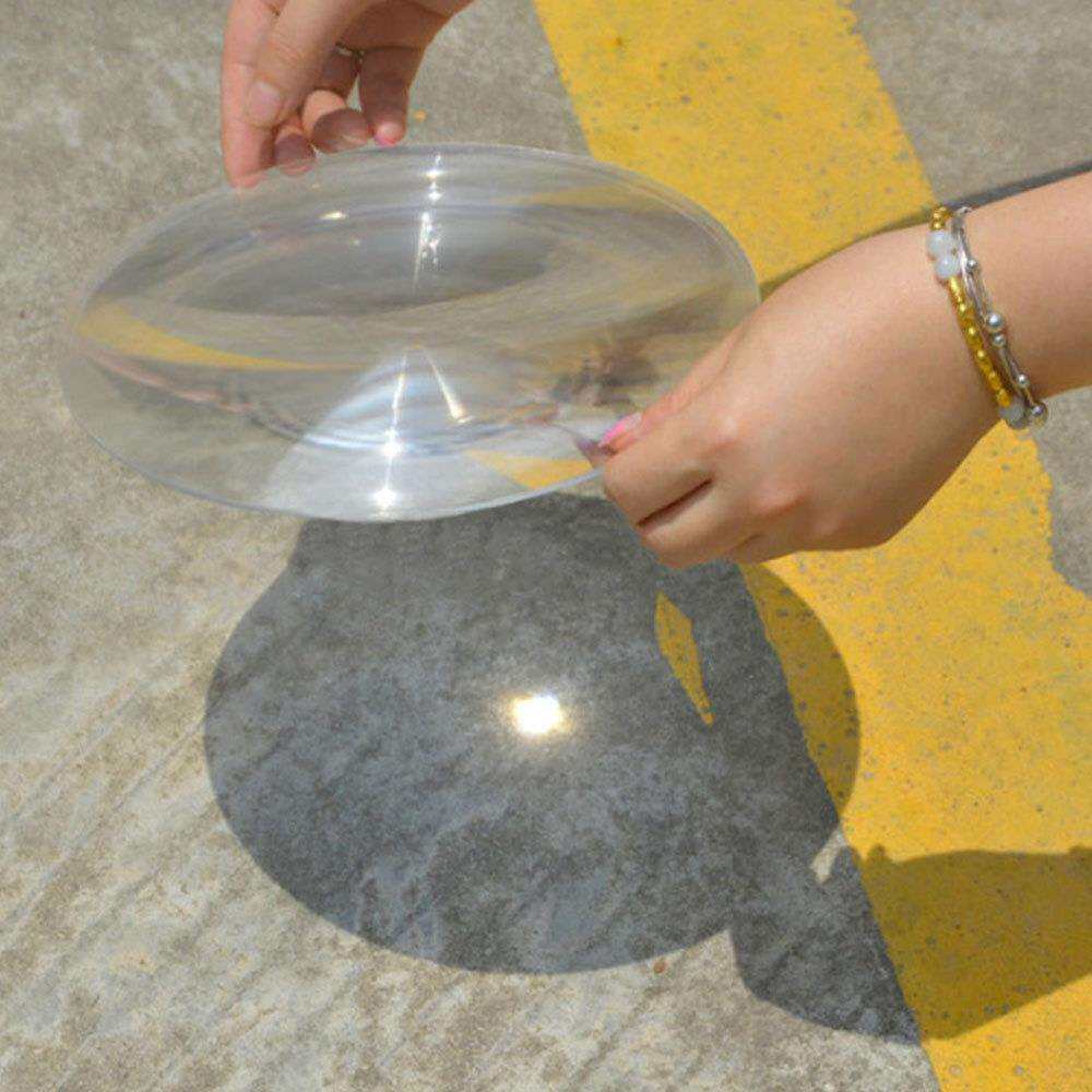 圆形菲涅尔菲尼尔亚克力PMMA直径490mm 聚光聚热点火实验透镜 WL