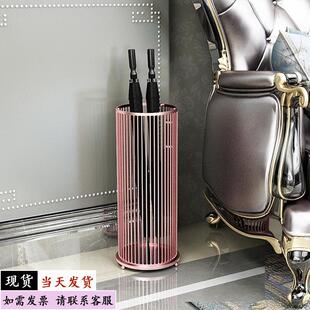 97N轻奢雨伞收纳架商用酒店大堂办公室雨伞架家用门口放雨伞桶置