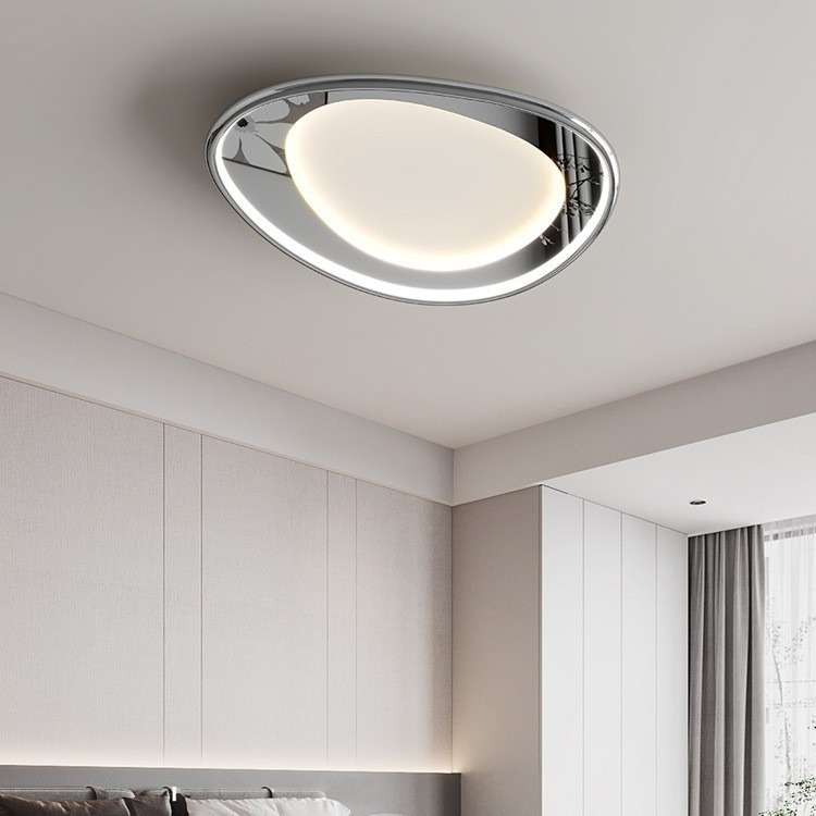 镜面云朵房间主卧吸顶灯现代简约设计师款全光谱卧室简约大气灯具