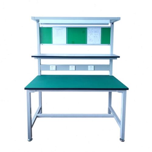 热销防静电工作台带灯电子装配维修组装车间流水线操作桌生产线工