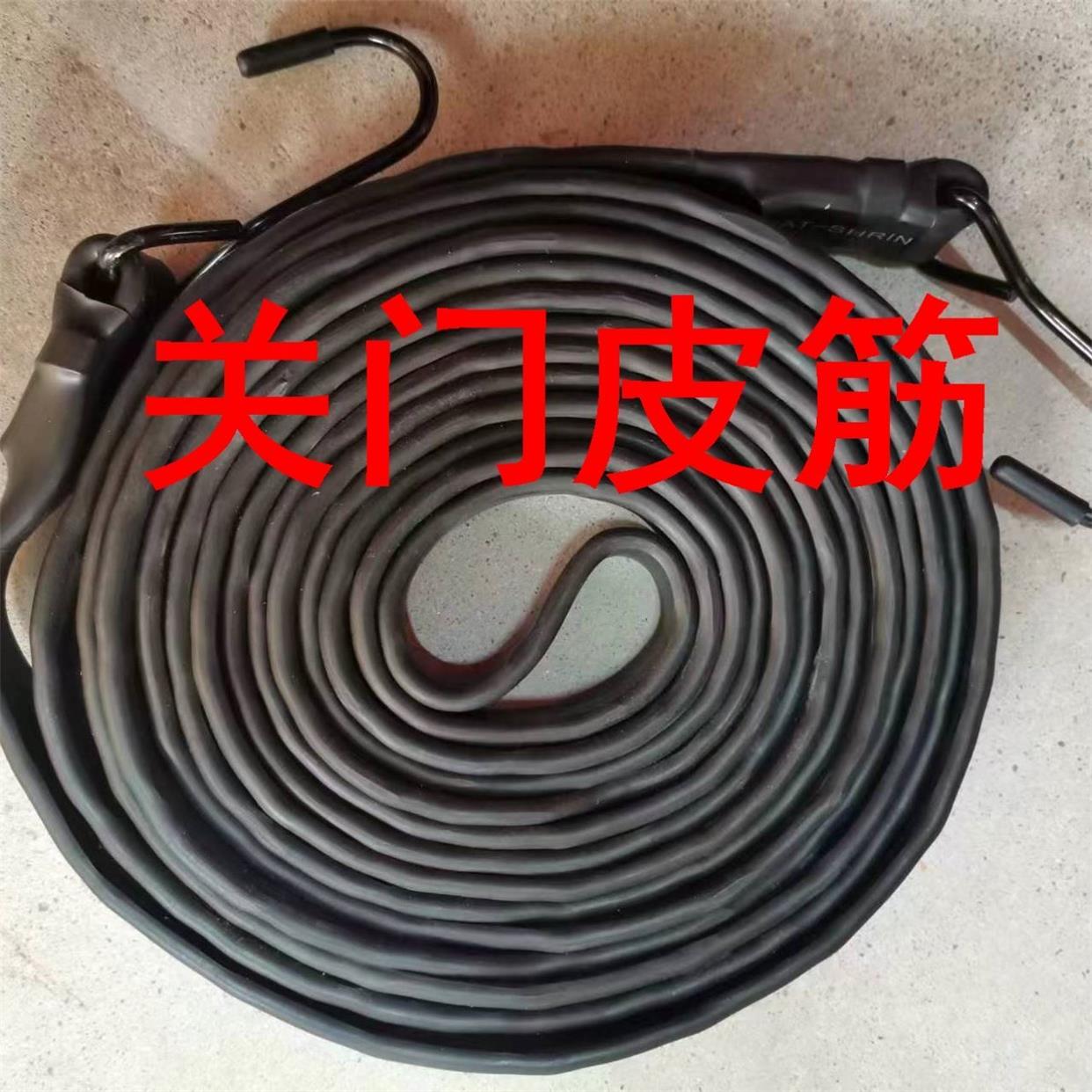 热销关门皮筋黑色加厚丁基胶弹力绑带机车货车耐用捆绑绳快递货物