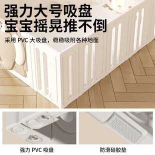 热销【三面】宝宝游戏围栏婴儿爬爬垫防护栏儿童地上爬行垫室内小