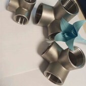 热销304不锈钢立体三通4分墙角四通6分货架三通直角三通立体四通