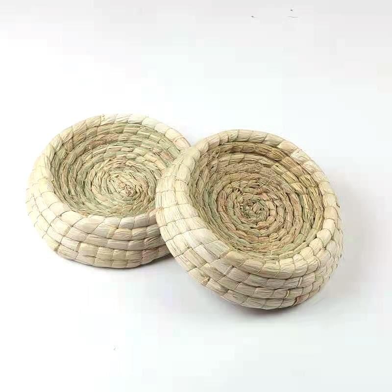 热销草编鸽子窝油草双低草窝信鸽孵蛋窝元宝鸽子用品用具鸡窝下蛋