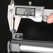 热销304不锈钢法兰座衣柜挂衣杆固定配件圆管底座卡扣加厚衣管托