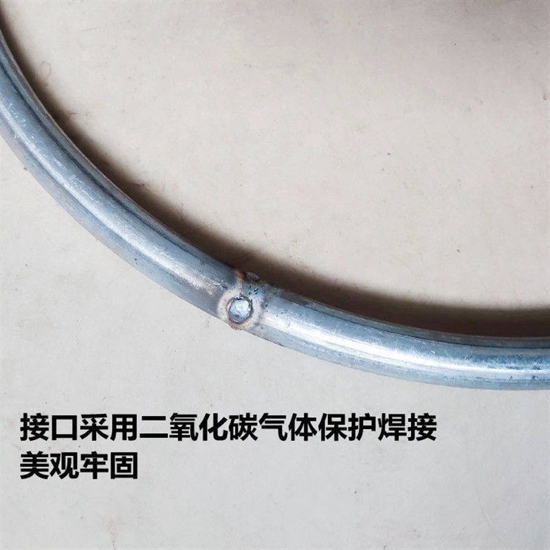 热销镀锌钢管圆圈46分1寸20253管大圆环闭口焊接空心大号铁圈加厚