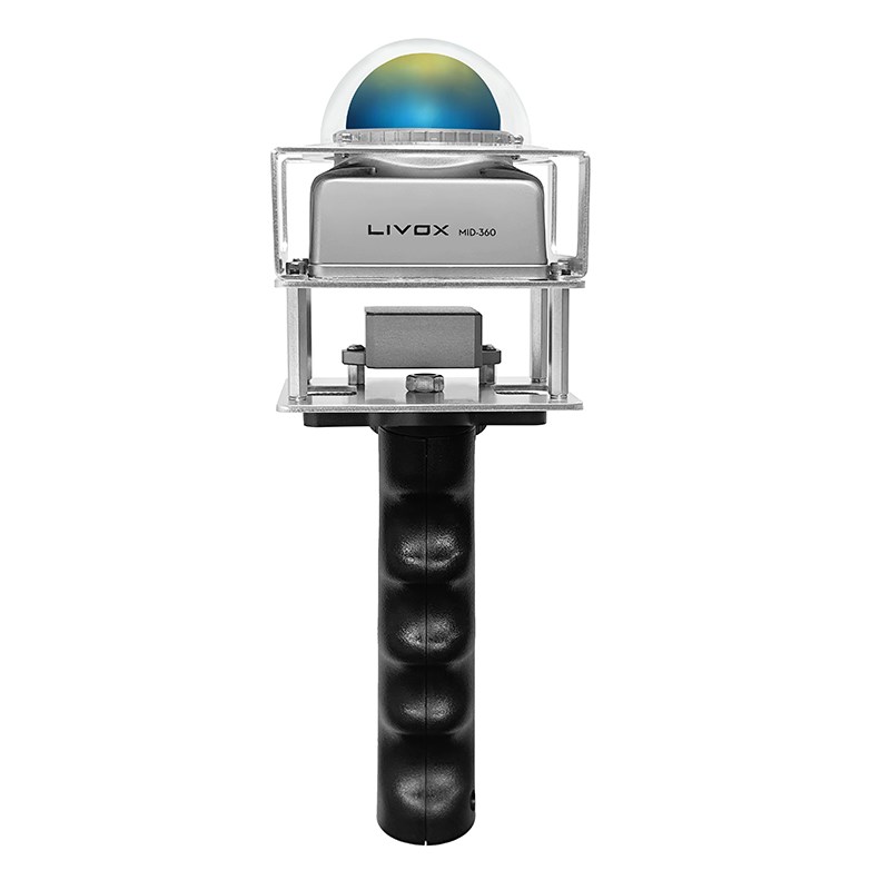 热销livox觅道Mid-360 激光雷达固态保护支架保S护罩手持3D雷达测
