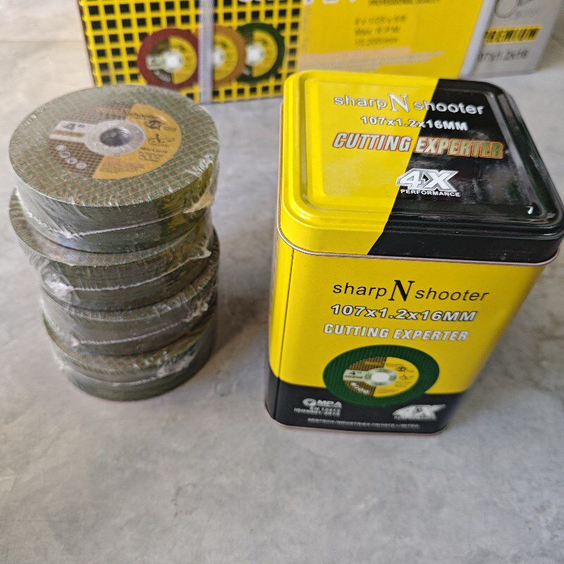 热销100型角磨机切割片金属不锈钢铝合金多功能切割片双网沙轮片